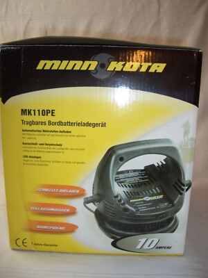 Minnkota Ladegerät 12V MK 110PE Boot Auto Batterien Tragbares Bordbatterieladege