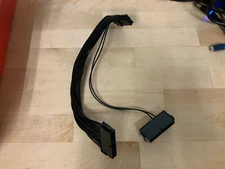 24 Pin Main Second Dual PSU ATX Power Supply Motherboard Adapter Cable splitter