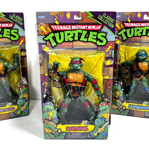 Teenage Mutant Ninja Turtles Classic Collection 4 Figure Lot Playmates 2012 TMNT - Picture 2 of 10