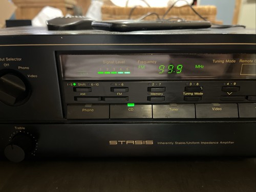 Nakamichi TA-2A High Definition Tuner Amplifier Powers On NOT TESTED - Picture 7 of 12