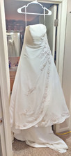 davids bridal wedding dress size 8