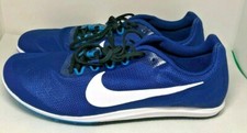 Nike Zoom Rival D 10 Track Distance 907566-400 Blue Men/Women Sizes W/Spikes-Bag