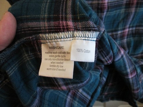 Woolrich Women's Multicolor Plaid Flannel Button Front Shirt Dress Size S - 第 8/8 張圖片