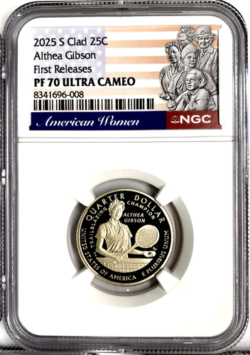 🔥2025-S American Women Quarter 5 Coin Set NGC PF70 ULTRA CAMEO First Release - Picture 3 of 7