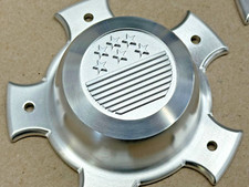 Us Mags Center Cap. Billet Aluminum One Off Center Caps. Machined Finish. Us Mags Center Cap. Billet Aluminum One Off Center Caps. Machined Finish.