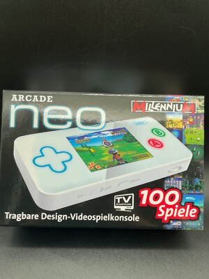 Arcade Neo - Millennium - Tragbarde Videospielkonsole - OVP / Boxed - Neu / New