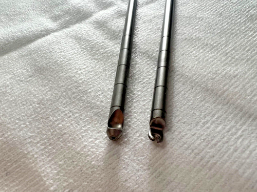 Set Of 2 Symmetry Surgical 38-5401 Dodd & 38-5402 Open Reddick Knot Pushers 38cm - Picture 3 of 6