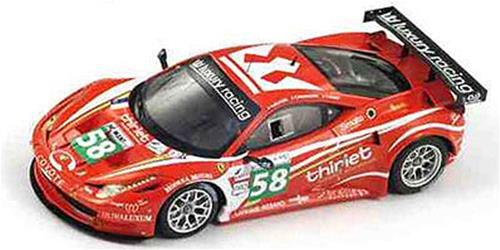 1:43 Truescale FERRARI 458 ITALIA GT2 #58 TEAM LUXURY LE