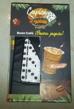 PUERTO RICO CAFE YAUCONO DOMINOES SET PLUS 14 OZ COFFEE BAG LIMITED EDITION NIP