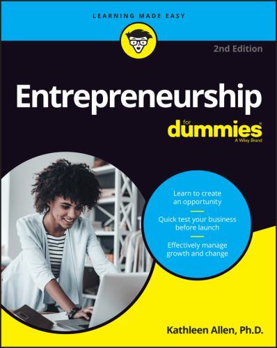 Entrepreneurship for Dummies by Kathleen Allen (2023, Trade Paperback)