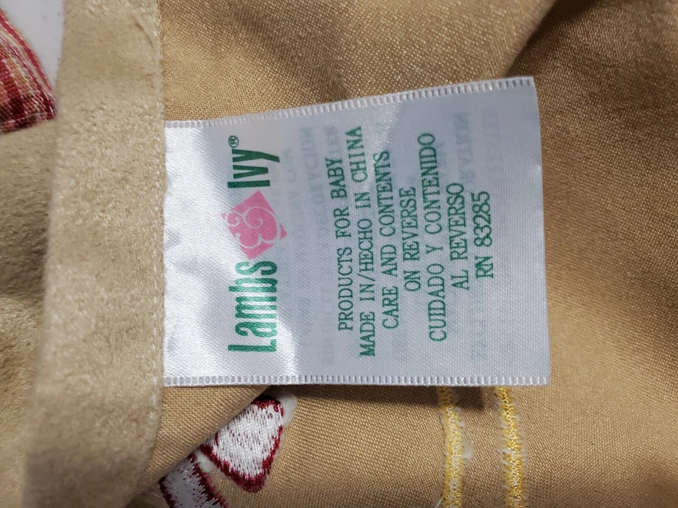 Bebé Guardería Niño Corderos e Hiedra Animal Ventana Valencia Elefantes Leones Osos 60" Foto 3 de 4