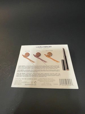 LAURA MERCIER  CAVIAR  EYESHADOW-STICK SAMPLE CARD NEW & SEALED / * 3 Samples