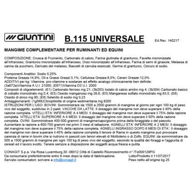 Giuntini Linea Agri Che Gusto 20kg Mangime Completo Per Conigli Ingrasso Con Carote – Fratelli Farella