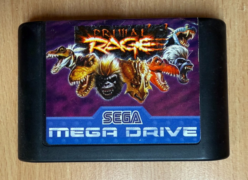 PRIMAL RAGE - Sega Mega Drive / Sega Mega Drive II game ** FREE POST AUS **