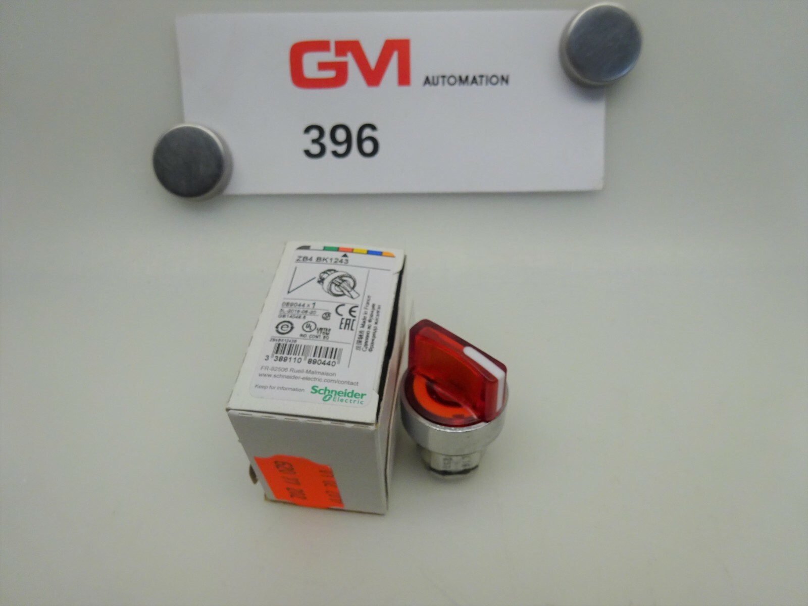 Schneider Electric Switch Button ZB4 BK1243 089044 OVP Illuminated Pushbutton