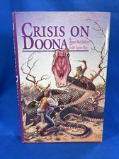 Crisis On Doona by Anne McCaffrey and Jody Lynn Nye 1992 Hardcover Book. DJ