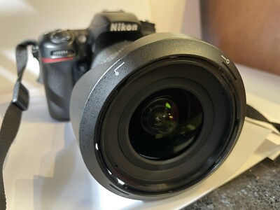 Nikon D7500 20.9MP Digital SLR Camera - Black (Body & lens) READ