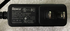 Genuine Roku AC Adapter Power Cord 12V Model No. FA-1201000SUC