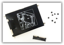 2 pcs HP EliteBook 820 G1 G2 720 725 G2 Hard Drive Caddy w/Screws  Connector