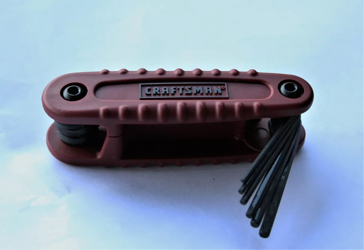 Craftsman Fold up Hex Allen Key or Torx SAE or Metric Set Choose
