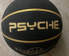 Black and Gold Basketball (Can include ball pump)