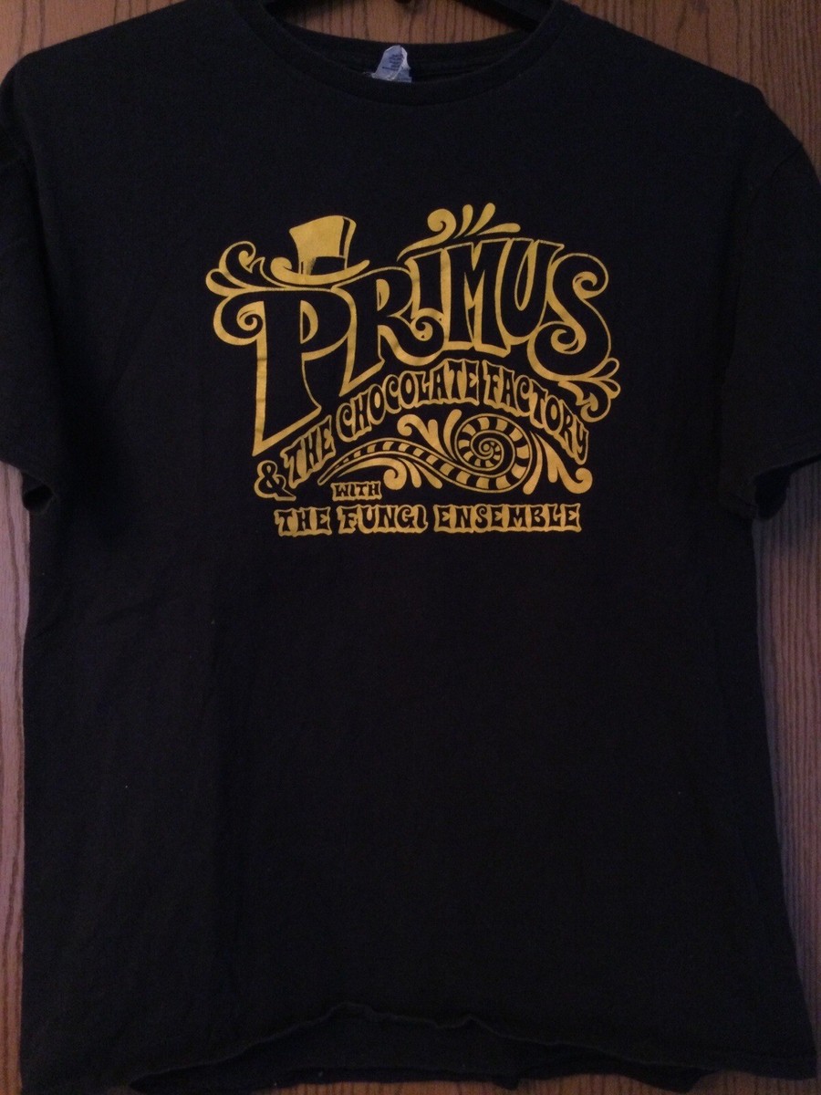 Primus - “Primus & The Chocolate Factory” - Black Shirt - L 