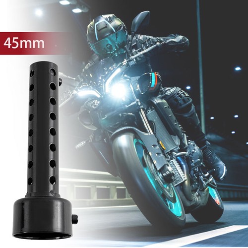 45mm Black Universal Motorcycle Exhaust Can DB Killer Silencer Muffler Baffle - Picture 7 of 14