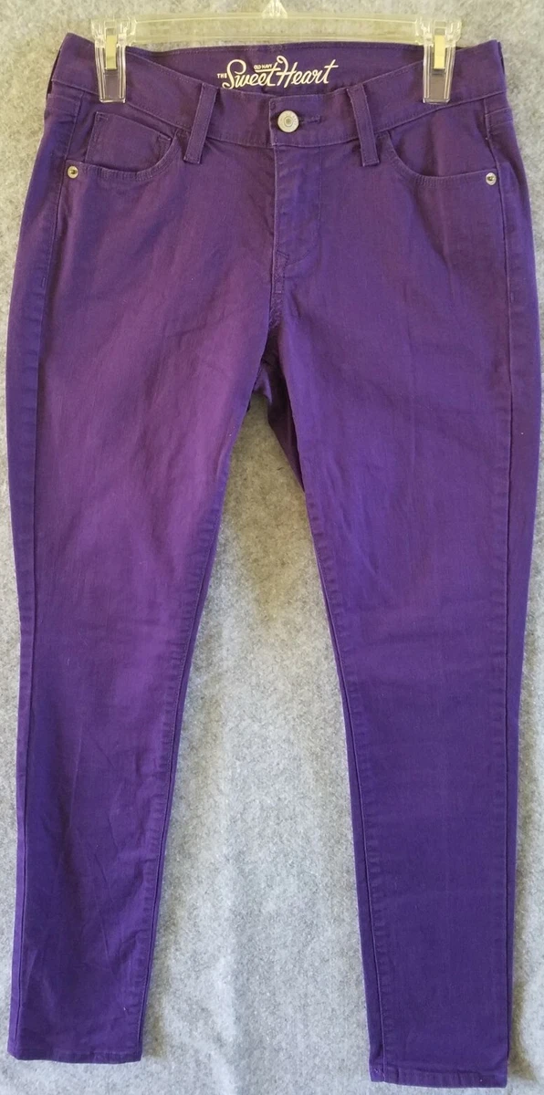 Old navy purple best sale jeans