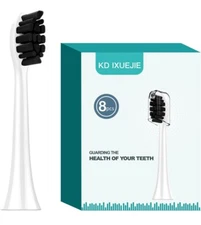 8pack Electric Toothbrush Replacement Heads Charcoal Activated Comp Sonicare
