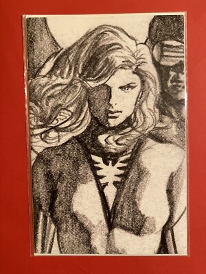 Hellions #5 1:100 Alex Ross Timeless Sketch Variant X Of Swords Phoenix.