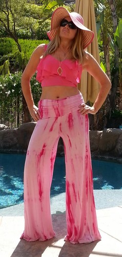 Maya Antonia-PLUS SIZE-Palazzo Pants 