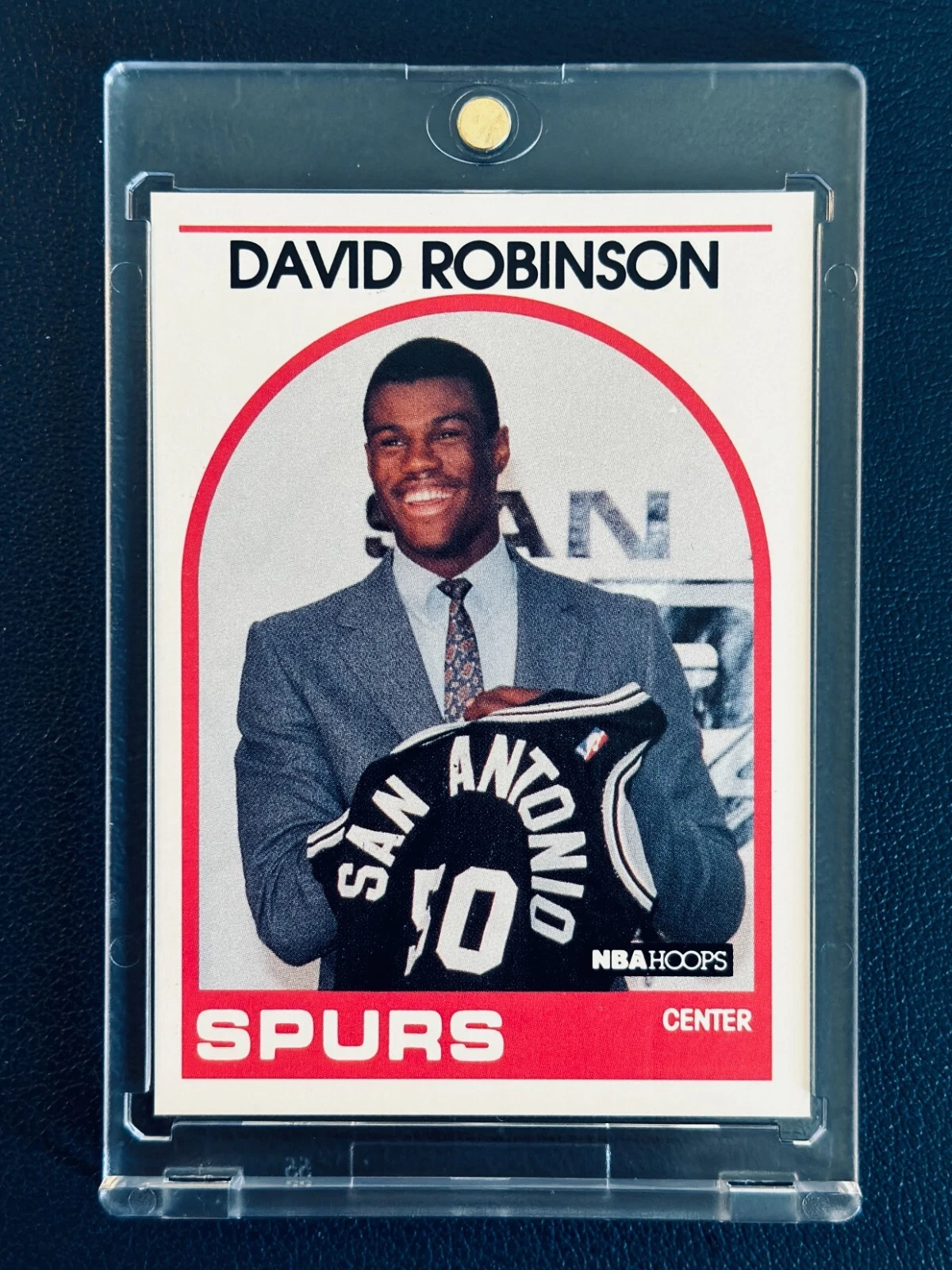 David Robinson trading card
