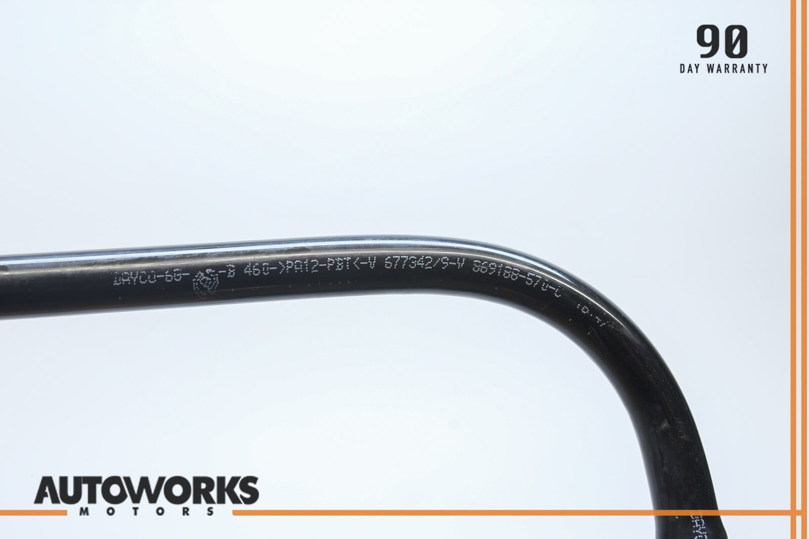 04-12 Maserati Quattroporte M139 Fuel Gas Gasoline Tank Reservoir Hose Pipe OEM