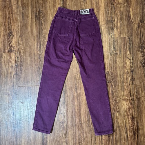 Vintage 80s Bongo Jeans Women's Size 5 USA Straight Leg High Rise - Picture 18 of 21
