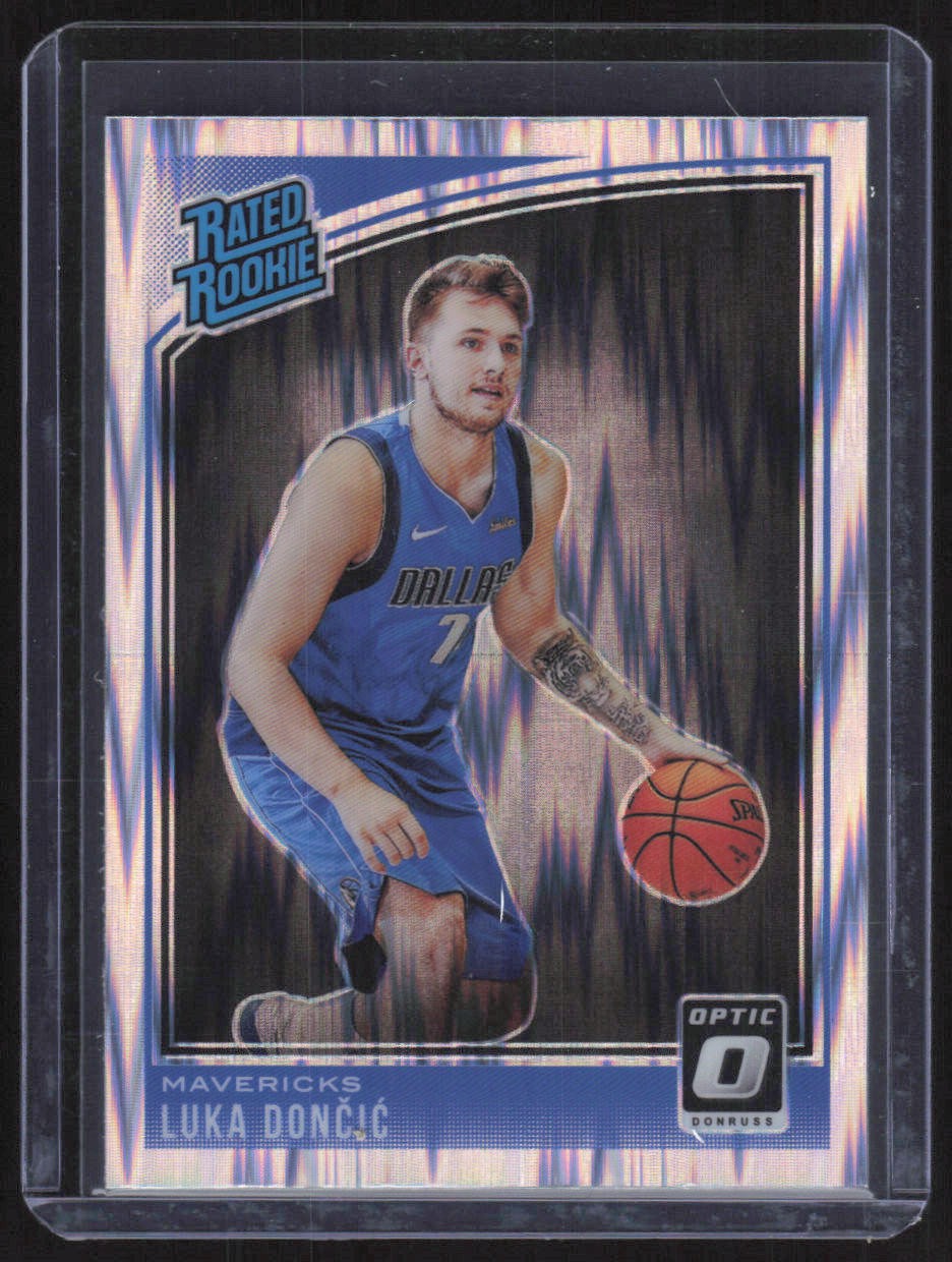 2018-19 Donruss Optic #177 Luka Doncic Shock