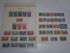 ANDORRE FRANCAIS LOT 46 TIMBRES NEUFS ET OBLITERES DE 1937 A 43. BONNE VALEUR