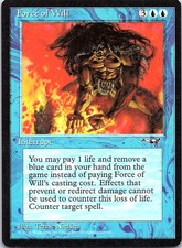 Force of Will Magic the Gathering Alliances Blue Interrupt MTG TCG