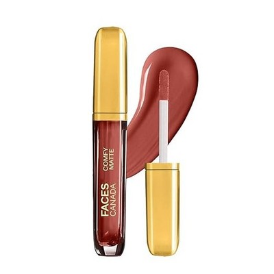 FACESCANADA Comfy Matte Liquid Lipstick - Lowkey Charm 30, 3.8 ml | Comfortable 