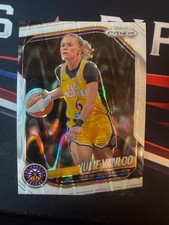 2025 Panini Prizm WNBA #132 Julie Vanloo White Seismic Prizms