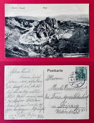 AK GEYER im Erzgebirge 1914 Binge     ( 167144