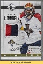 2012-13 Panini Limited Jerseys Prime 10/25 Scott Clemmensen #LJ-CL READ z1b
