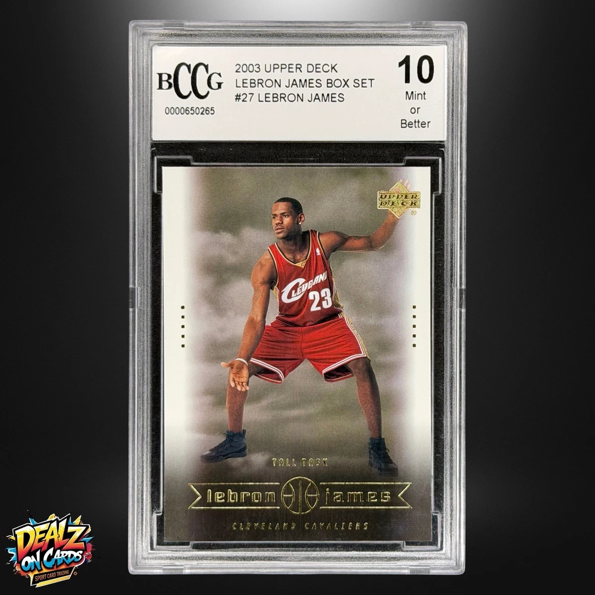 LeBron James Basketball Grade 10 Rookie Sports Trading Cards