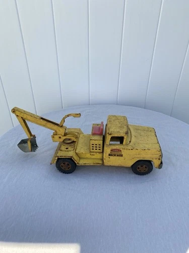 Vintage 1960s Tonka Backhoe Pickup #422 Pressed Steel
