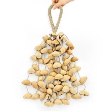 African Natural Hand Shakes Cacho Rattle Bracelet Anklet Hand Bell Percussion...