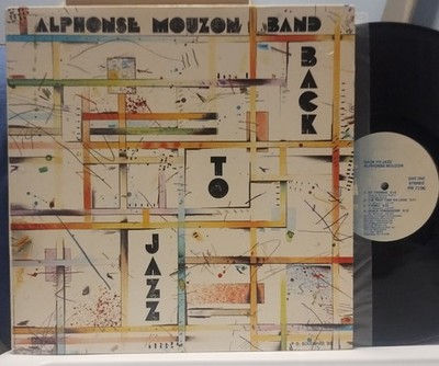 ALPHONSE MOUSON BAND Back to Jazz SCARCE 1ST PRESS NM 1985 PAUSA LP Jazz Fusion