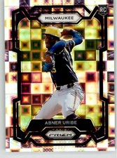 Abner Uribe 2024 Panini Prizm Premium Prizms 210 #/199 Milwaukee Brewers
