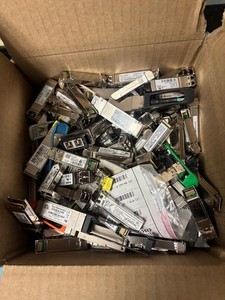 21 lbs of Scrap Server Transceivers - As Is for Parts Only