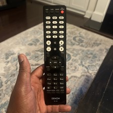 DENON RC-1154 Remote Control Black Tested Audio