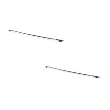 2 Pieces Rosewood Violin Part Accessories Octagonal Bow Brazilwood
