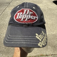 Vintage Drew Pearson Dr. Pepper Baseball Cap Adjustable , Very RARE!